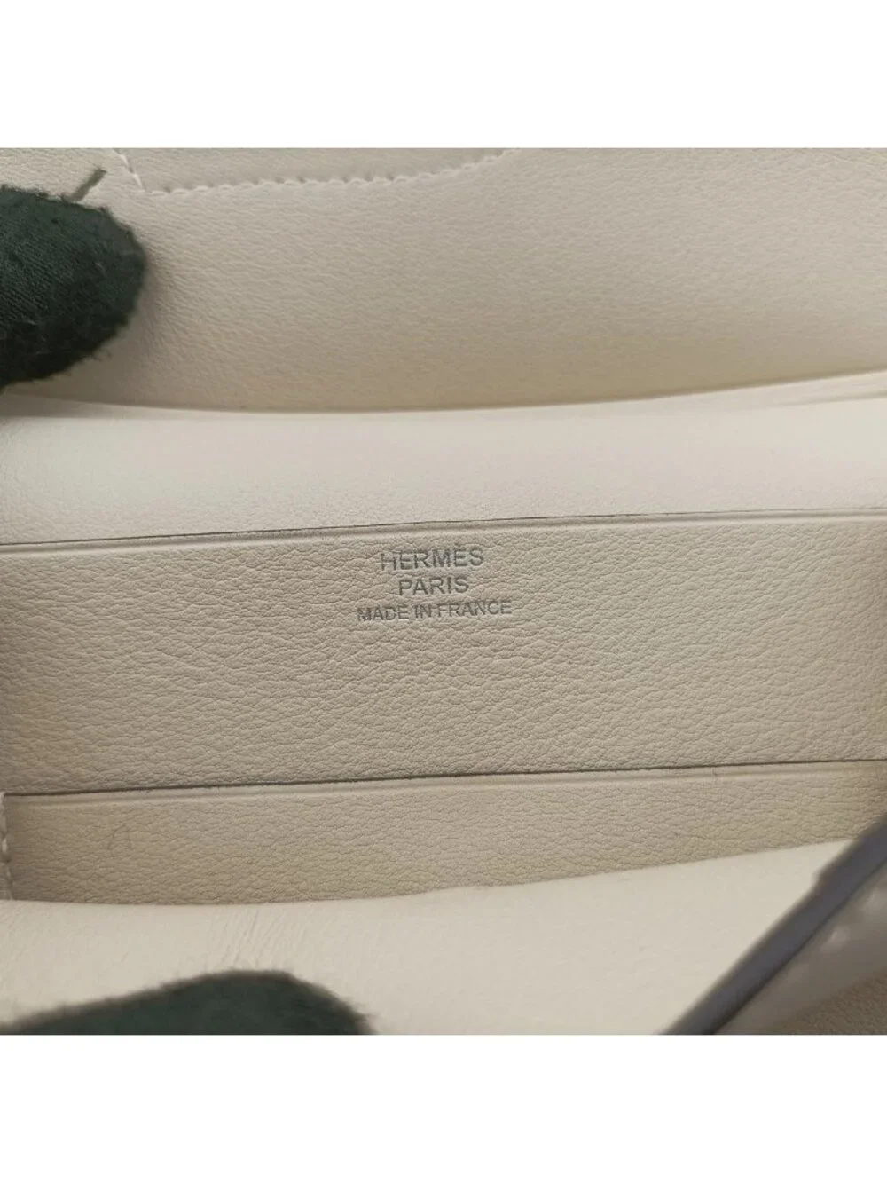 Hermes Tutti Frutti White Yellow Leather Clutch